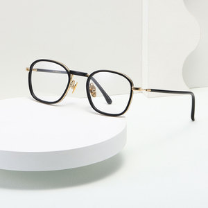 Monturas de Gafas Ópticas Personalizadas de Alta Calidad, Nuevas Monturas Retro Cuadradas de Titanio Puro para Hombre, Monturas de Gafas de Negocios OEM ODM - Product Image 5