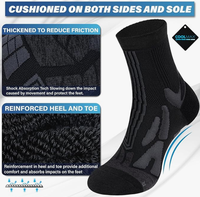 Chaussettes athlétiques personnalisées pour hommes, chaussettes de fitness et de course, chaussettes de sport confortables et chaudes