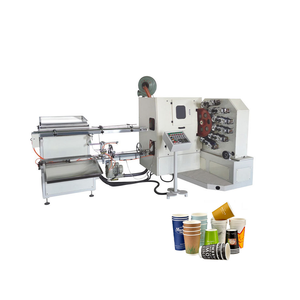 Máquina Impresora <span class=keywords><strong>Offset</strong></span> para Vasos de Plástico JX-6 de 4, 5 y 6 Colores con Recolección Automática de Vasos - Product Image 1