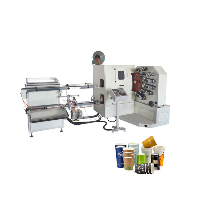 JX-6  4 5 6 Color Automatic Cups Collection Plastic Cup Offset Printer Printing Machine