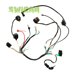 Super nouveau <span class=keywords><strong>faisceau</strong></span> de câblage électrique pour 50-125cc Quad ATV Go Kart Taotao Kazuma Buggy-systèmes de carrosserie de <span class=keywords><strong>moto</strong></span> - Product Image 1