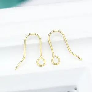 Hypoallergenic Earring Making Supplies DIY Kit, Wholesale Earring Fish Hooks, Pure Titanium Earrings Backs