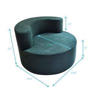 Canapé-lit d'angle convertible moderne Fireside pour hôtel, villa, appartement, salon, chambre à coucher, revêtement en tissu velours - Product Image 2