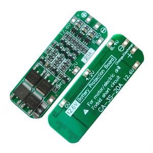 คุณภาพสูง 3S 20A 12.6V BMS โมดูลแบตเตอรี่ลิเธียมไอออน 18650 เครื่องชาร์จ PCB บอร์ดป้องกัน - Product Image 2