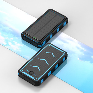 <span class=keywords><strong>Chargeur</strong></span> <span class=keywords><strong>solaire</strong></span> portable RUNCEIN 15W 10000mAh 20000mAh, batterie externe USB C entrée/sortie, charge rapide avec lampe torche pour <span class=keywords><strong>iPhone</strong></span> iPad - Product Image 3