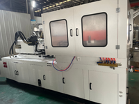 Máquina de Moldeo por Inyección y Soplado G-50H HDPE/PS/PP Delta PLC Automática de Alta Rigidez con Fuerza de Sujeción de 300kN