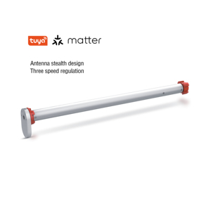 Tysh 1.1nm thông minh tuya Wifi động cơ hình ống 25mm cơ giới rèm cuốn RF433 từ xa tự động văn phòng rèm động cơ kim loại hiện đại - Product Image 3