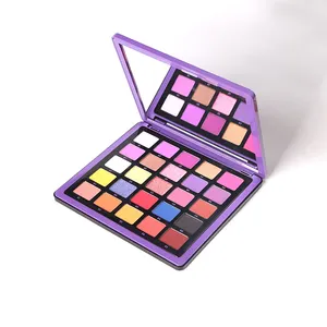 L121 Hoge Kwaliteit Waterdichte Maken Uw Eigen Eyeshadow Palette Make Up Oem Oogschaduw Oogschaduw Palet