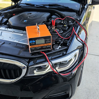 Chargeur de batterie de voiture intelligent rapide Hong Xi 10A AC 220V, démarreur portable certifié CE avec garantie d'un an
