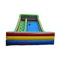 Grande glissière gonflable en PVC, 30 pieds, nouveau, grande curseur d'escalier sèche