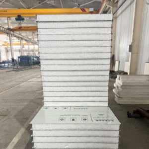 Panneau sandwich EPS léger GUANGQIA, chambre blanche, <span class=keywords><strong>mousse</strong></span> de polystyrène, épaisseur 10 mm, isolation <span class=keywords><strong>thermique</strong></span>, panneau sandwich EPS - Product Image 2