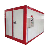 Équipement de revêtement par poudrage/séchage personnalisé 220 ℃   Cabine de peinture à haute température pour le durcissement des jantes de pièces automobiles