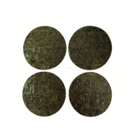 TACO Algues Marines Nori pour Sushi, Algues Grillées de Grade B, Faible en Calories, Collation Saine d'Origine Océanique, Algues pour Restaurant, Algues Marines Coupées en Rondelles