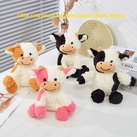 Poupée veau personnalisée, adorable vache laitière, bœuf du zodiaque, peluche courte, rembourrage en coton PP, 31-50 cm, vente en gros d'usine