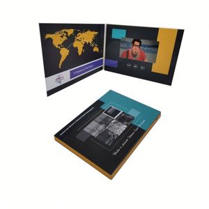 Vídeo Promocional Publicitario, Folleto en Vídeo LCD, Tarjetas de Regalo con Pantalla Digital, Invitación con Pantalla LCD, Tarjeta de Felicitación en Vídeo LCD para Marketing - Product Image 1