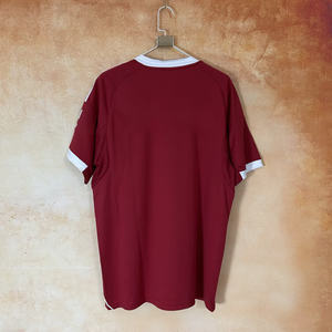 Jersey Sepak Bola Custom LiveJacquard 2025 Warna Merah, Potongan Otomatis, Terinspirasi Gaya Mohamed - Product Image 2