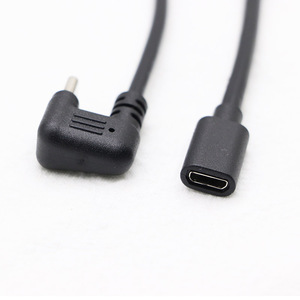 90 grados en forma de U USB C a Micro USB Cable tipo C macho a Micro USB hembra Adaptador convertidor Cable de carga - Product Image 6