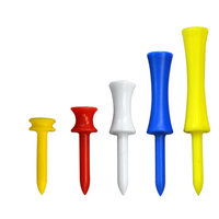 Tees de golf en plastique durables multicolores de 83 mm en stock – Fournisseur en gros d'accessoires de golf de qualité