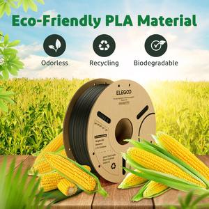 Filament ELEGOO PLA+ 1,75 mm, consommables pour imprimante 3D FDM, compatible avec la plupart des imprimantes FDM (1 kg/bobine, 2,2 lb) - Product Image 5