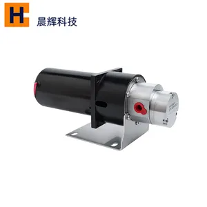 High performance no leakege food grade stainless steel MPB015 Equipped with 60W DC motor micro magnetic gear pump