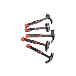 German style integrated round head hammer high carbon steel claw hammer woodworking special non-U-turn multifunctional hammer - Product Image 5