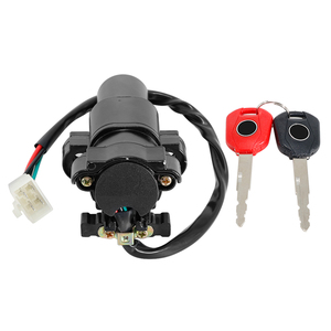 สวิทช์จุดระเบิดรถจักรยานยนต์ชุดล็อคพวงกุญแจสำหรับ Honda 35100-MCJ-671 35100-<span class=keywords><strong>MEE</strong></span>-671 35100-<span class=keywords><strong>MEE</strong></span>-A00 35100-MBW-A11 35100-MCC-E00 - Product Image 3