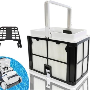 Filtro de Piscina Robótico Dolphin 9991460-R1S50S100 E10T15CC Compatible con Piscinas Enterradas, Equipo de Filtración para Robot de Limpieza - Product Image 1