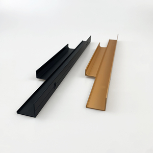 铝制F形衣柜门把手长指Pul橱柜把手 - Product Image 5