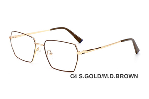 H8336A Montures <span class=keywords><strong>de</strong></span> <span class=keywords><strong>lunettes</strong></span> optiques en <span class=keywords><strong>fil</strong></span> métallique en gros pour hommes - Product Image 5