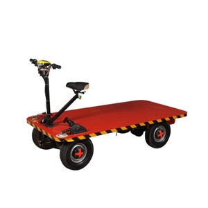 Electric <b>Trolley</b> for Greenhouse Warehouse Electric Lifting <b>Platform</b> <b>Trolley</b> - Product Image 3