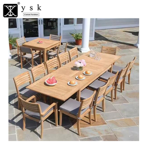 <span class=keywords><strong>Muebles</strong></span> de Jardín Personalizados para Patio, Juego de Sofás Cómodos de Madera de Teca <span class=keywords><strong>YSK</strong></span>-32 - Product Image 6