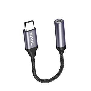 Adaptador <span class=keywords><strong>de</strong></span> Audio KAKUSIGA Tipo C a Conector Jack <span class=keywords><strong>de</strong></span> 3.5 mm, <span class=keywords><strong>Convertidor</strong></span> <span class=keywords><strong>de</strong></span> Auriculares con Cancelación <span class=keywords><strong>de</strong></span> Ruido KAKU - Product Image 2
