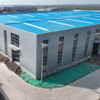 Estructura de Acero Ligero de Primera Calidad, Fabricación Estándar para Talleres de Construcción Industrial, Edificio de Acero Estable