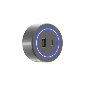 USB + Type-C Non-LED <b>Plug</b> Pano.V 2 Outlets, combining modern <b>charging</b> versatility and sleek design for efficient, clutter-free - Product Image 1