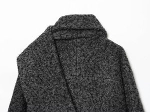 <span class=keywords><strong>Manteau</strong></span>-veste bouclé élégant et polyvalent pour <span class=keywords><strong>femme</strong></span>, nouvelle collection automne, respirant et écologique, vente en gros Chine - Product Image 6