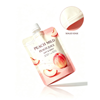 OEM Staande Spout Pouch voor Vloeistoffen 100ml 500ml Capaciteit Aluminium Barrière Verpakking Zak Op Maat Bedrukt Logo voor Dranken