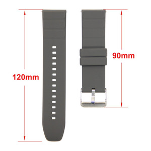 Correa de silicona de repuesto para reloj inteligente Xiaomi Huami <span class=keywords><strong>Amazfit</strong></span> <span class=keywords><strong>GTR4</strong></span>/GTS4 Pro, 20mm, 22mm - Product Image 5