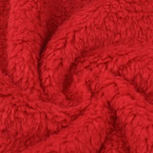 गर्म 180 सेमी शेर्पा फ्लेक्स कपड़े 200 जीएसएम ठोस रंग 100% पॉलिएस्टर एंटी-स्टैटिक और ब्लैकआउट-सर्दियों के घर के लिए - Product Image 3