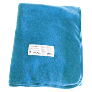 Flame Retardant Anti-pilling Eco-Friendly Recycled Polyester Polar Fleece Disposable Airline <b>Blanket</b> - Product Image 5