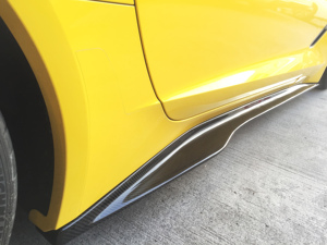 Nouveau pare-chocs en fibre de carbone JPM à visser pour Corvette C7 2014-2019, tous modèles uniquement - Product Image 3