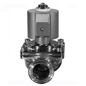 Covna โซลินอยด์วาล์วน้ำเกรด B2Bclearance 12V โซลินอยด์วาล์วโซลินอยด์เกรดอาหารสแตนเลสแคลมป์ Tri วาล์วโซลินอยด์ - Product Image 4