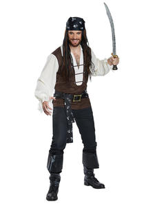 Costume <span class=keywords><strong>de</strong></span> pirate unisexe pour Halloween, avec chapeau, pantalon et haut, pour spectacle <span class=keywords><strong>de</strong></span> carnaval, performance sur scène, fête <span class=keywords><strong>de</strong></span> Noël - Product Image 5