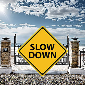 علامات السلامة المرورية علامات تحذير السرعة تخصيص لوحة الألومنيوم - Product Image 5