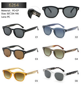 Nuevo Marco de gran tamaño de alta calidad para hombre Lunettes De Soleil CP Temple gafas de sol UV400 gafas de sol cuadradas para mujer - Product Image 6