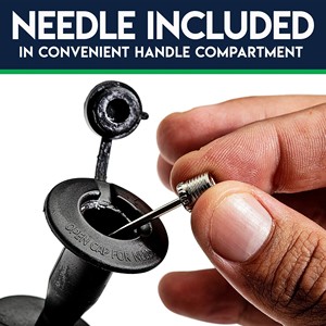 Juego de Fútbol Inflable con Objetivo de 3 Agujeros, 2 Balones y Bomba, Juguete Deportivo Portátil para Interiores y Exteriores para Niños y Adultos - Product Image 6