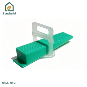 Clips Niveladores de Azulejos Autoadhesivos, Impermeables, de Material PP Moderno y Duradero, Precio de Fábrica Sunsbuild, para Uso en Construcción de Oficinas - Product Image 3