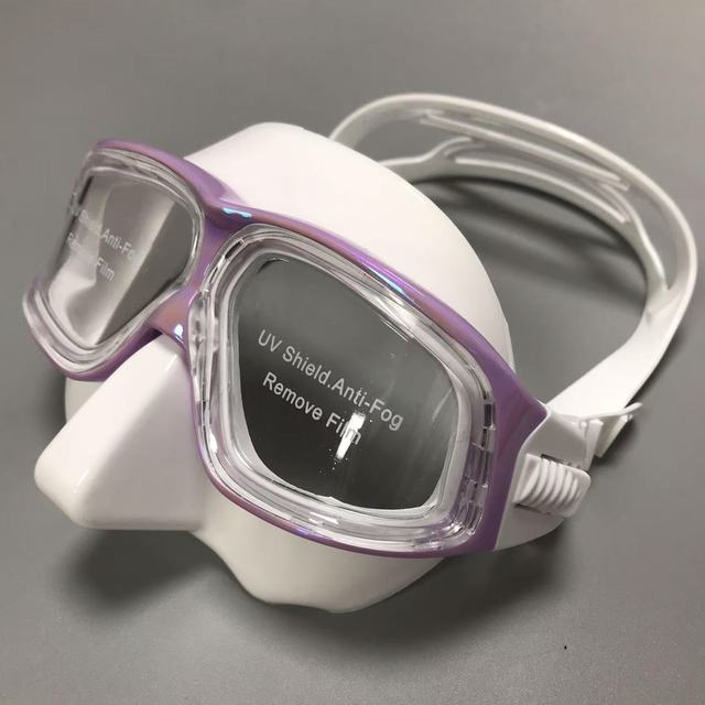 High-Quality  Snorkeling mask Silicone Mask Wide Scuba Diving Mask Diving Goggles  Swimming Goggles Anti-fog UV lens