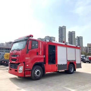 Camión <span class=keywords><strong>de</strong></span> <span class=keywords><strong>Bomberos</strong></span> Grande Qingling Isuzu GIGA Directo <span class=keywords><strong>de</strong></span> Fábrica, Vehículo Contra Incendios con Tanque <span class=keywords><strong>de</strong></span> Acero Inoxidable <span class=keywords><strong>de</strong></span> 6 Toneladas para Servicio <span class=keywords><strong>de</strong></span> <span class=keywords><strong>Bomberos</strong></span> Urbano en Latinoamérica - Product Image 1