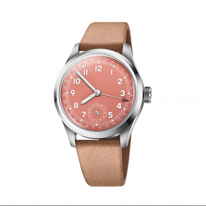 Reloj de Cuarzo OEM316L de Acero Inoxidable de 40 mm con Logotipo, Resistente al Agua, con Correa de Cuero, Estilo Ejecutivo y de Moda, con Indicadores - Product Image 2