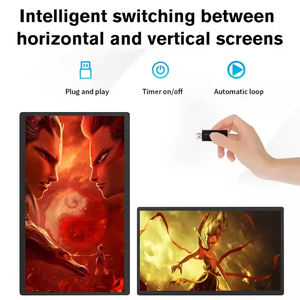 Thức ăn nhanh nhà hàng cà phê cửa hàng nhà hàng LCD kỹ thuật số biển quảng cáo Màn hình treo tường trần LCD Bảng menu - Product Image 6